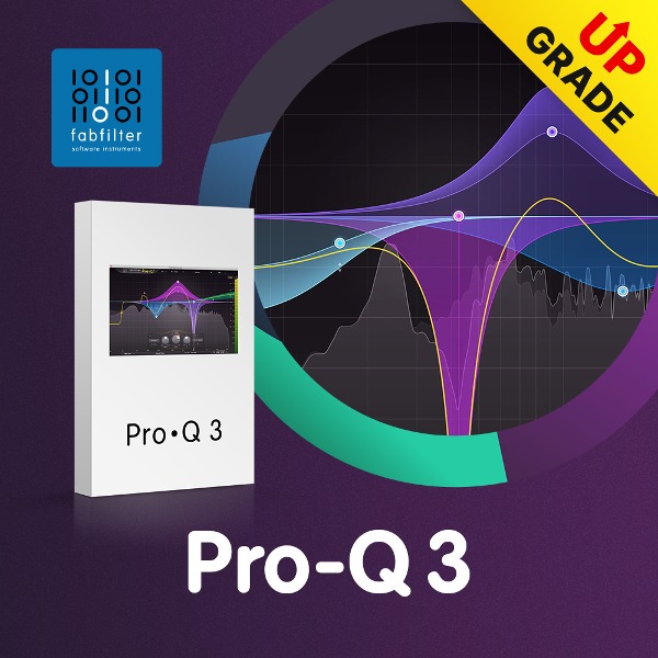 FabFilter Pro-Q3 UPG 팹필터 프로 Q3 업그레이드 (Q1, 2 - Q3)