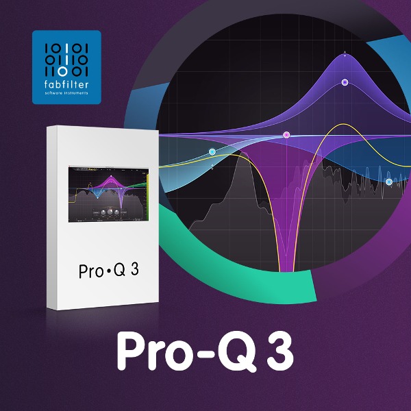 FabFilter Pro-Q3 팹필터 프로 다이나믹 EQ 필터 플러그인 (실시간)